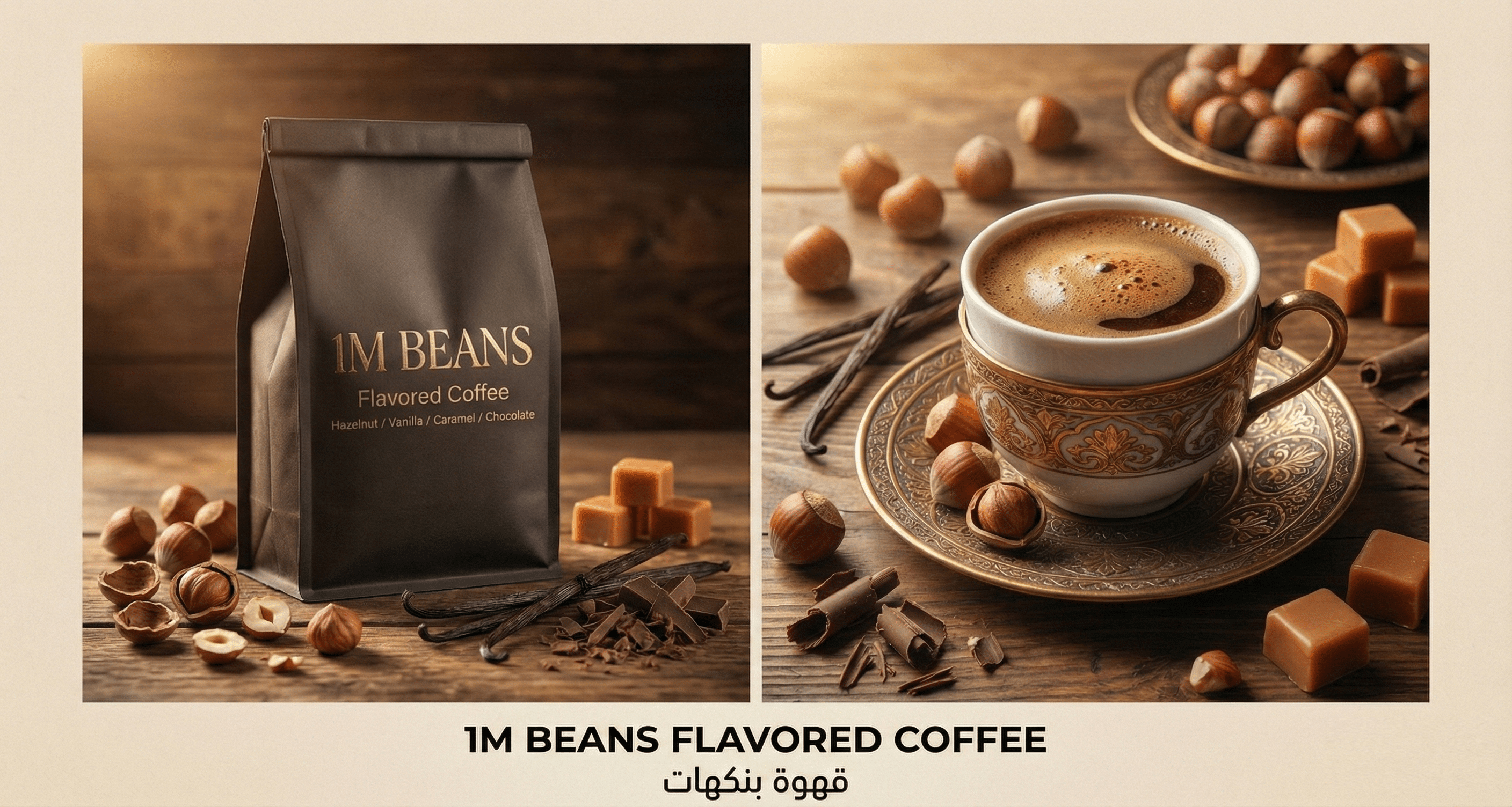 1M BEANS | Flavored Coffee قهوة بنكهات مميزة - BLACKBOX | COFFEE