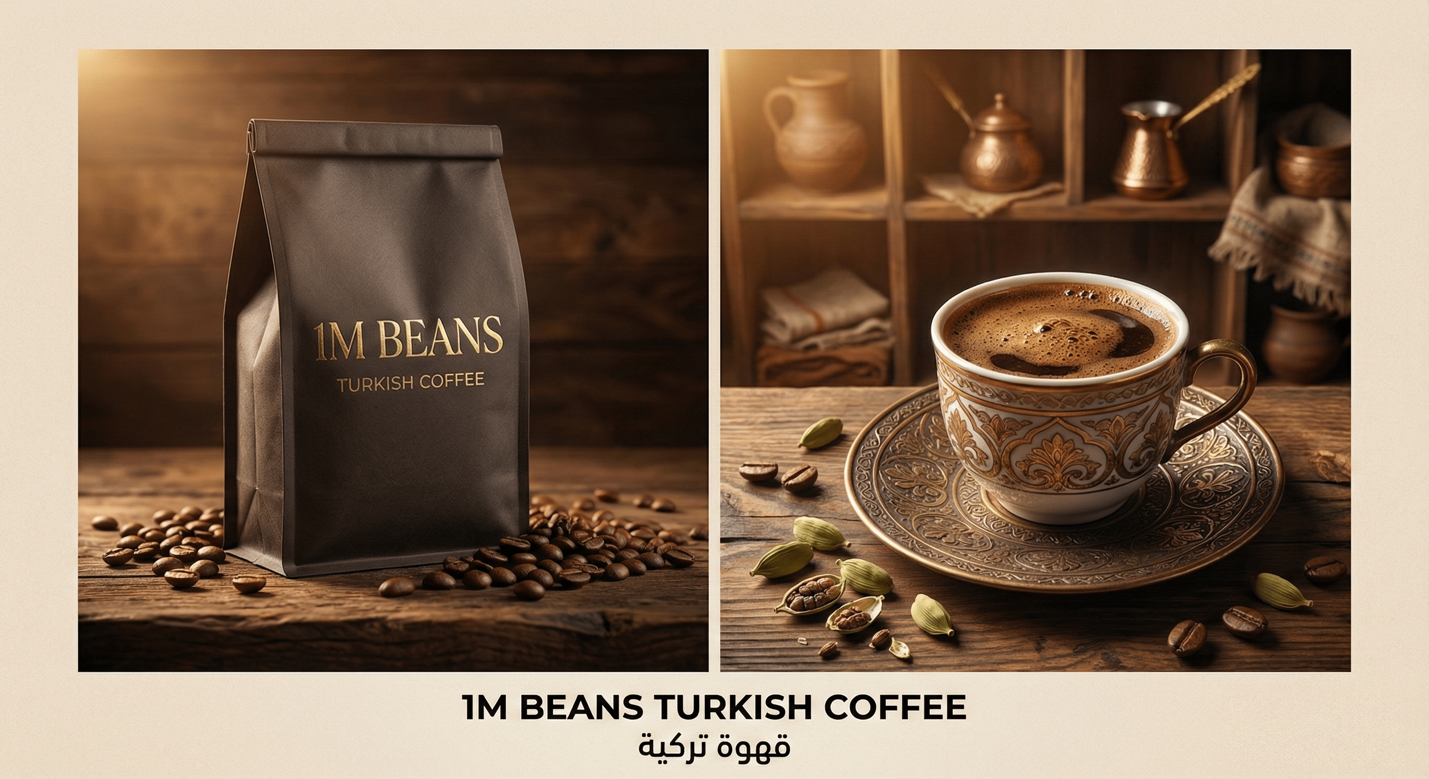 1M BEANS | Turkish Coffee قهوة تركية - BLACKBOX | COFFEE