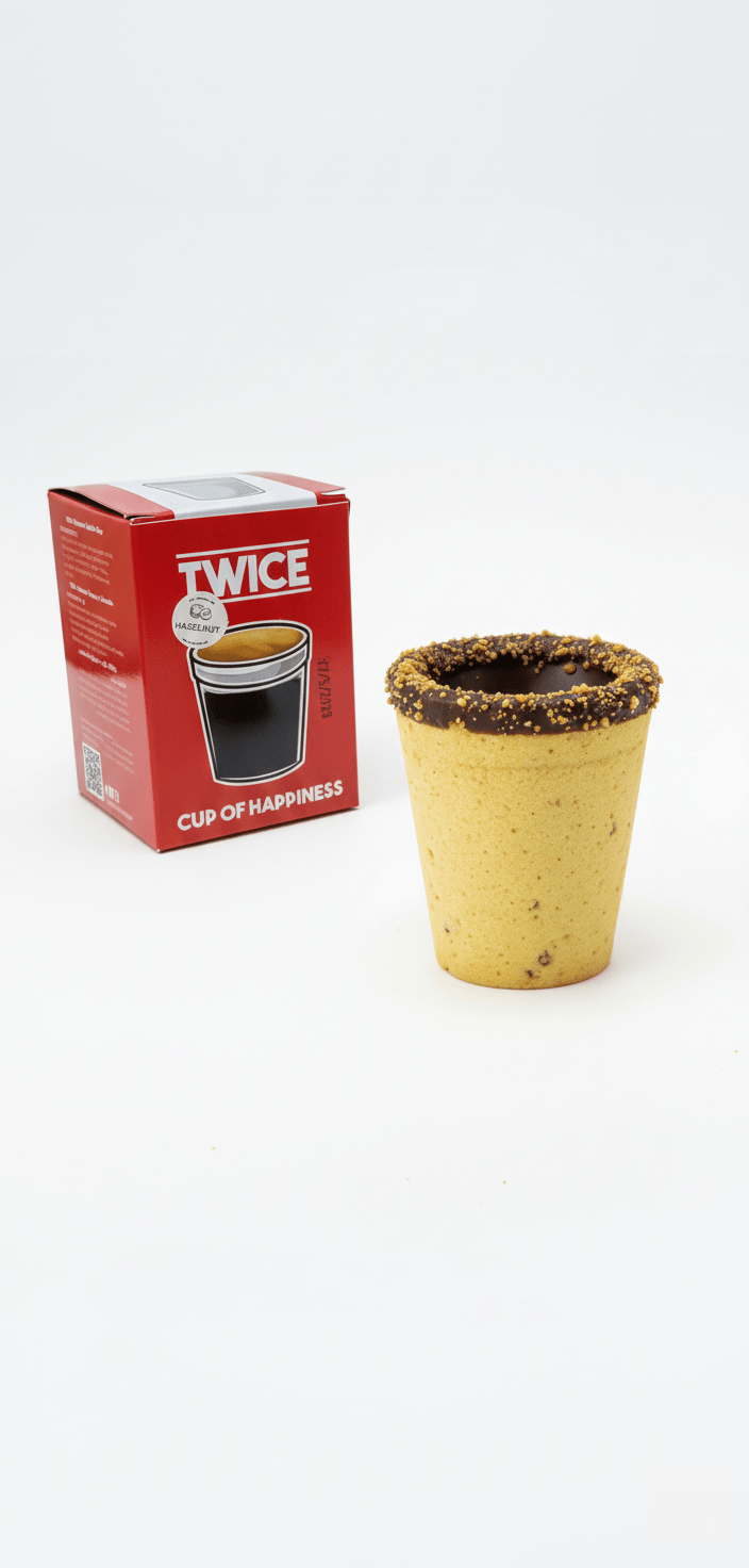 أكواب بسكويت – TWICE Cookies Cup - BLACKBOX | COFFEE